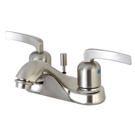 Kingston Brass Centurion 1.2 GPM Centerset Bathroom Faucet with Pop-Up Drain Assembly Brushed Nickel