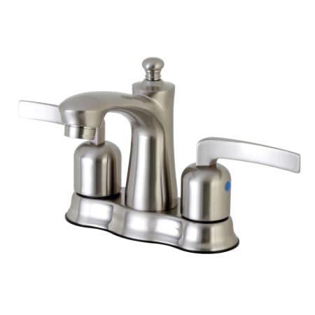 Kingston Brass Centurion 1.2 GPM Centerset Bathroom Faucet with Pop-Up Drain Assembly Brushed Nickel