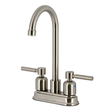 Kingston Brass Concord 1.8 GPM Standard Bar Faucet - Includes Escutcheon Brushed Nickel