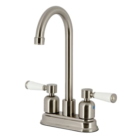 Kingston Brass Paris 1.8 GPM Standard Bar Faucet - Includes Escutcheon Brushed Nickel