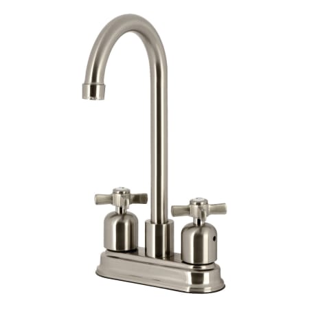 Kingston Brass Millennium 1.8 GPM Standard Bar Faucet - Includes Escutcheon Brushed Nickel