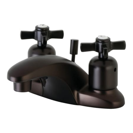 Kingston Brass Millennium 1.2 GPM Centerset Bathroom Faucet with Pop-Up Drain Assembly Oil Rubbed Bronze