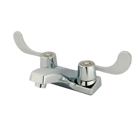 Kingston Brass Americana 1.2 GPM Centerset Bathroom Faucet with Pop-Up Drain Assembly Polished Chrome