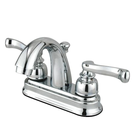 Kingston Brass Royale 1.2 GPM Centerset Bathroom Faucet with Pop-Up Drain Assembly Polished Chrome