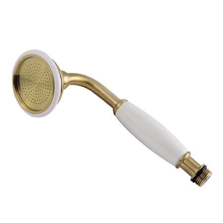 Kingston Brass Elizabethan 1.8 GPM Single Function Shower Head Brushed Brass