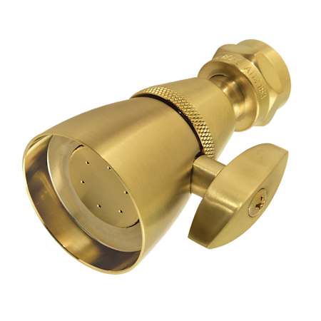 Kingston Brass Made To Match 1.8 GPM Multi Function Shower Head Brushed Brass