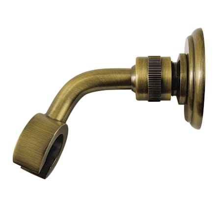 Kingston Brass Heritage 3-3/4" Long Hand Shower Wall Mount Bracket Antique Brass