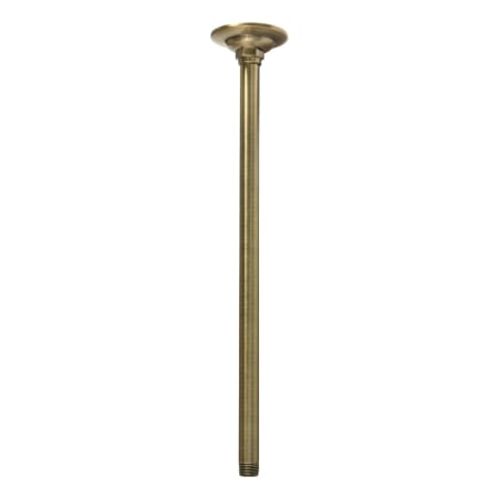 Kingston Brass Trimscape 17" Rain Drop Shower Arm Antique Brass