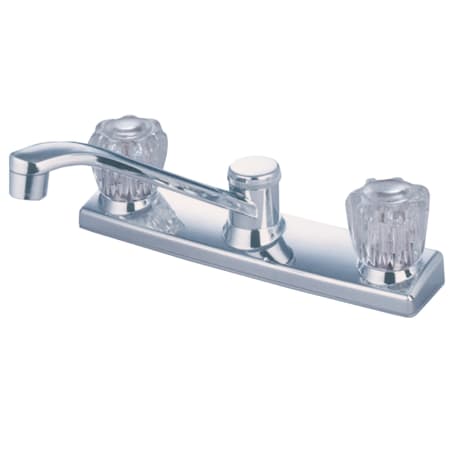 Kingston Brass 1.8 GPM Standard Kitchen Faucet Polished Chrome