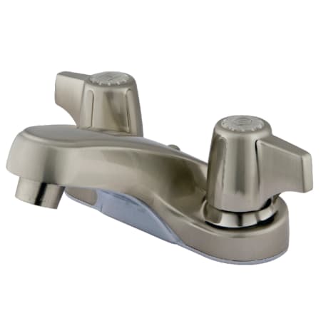 Kingston Brass Americana 1.2 GPM Centerset Bathroom Faucet Brushed Nickel