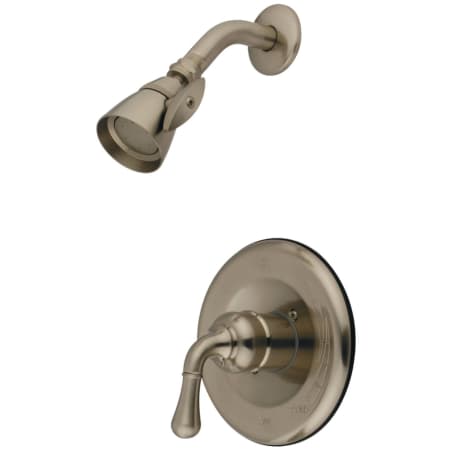 Kingston Brass Shower Only Trim Package with 1.8 GPM Multi Function Shower Head Brushed Nickel