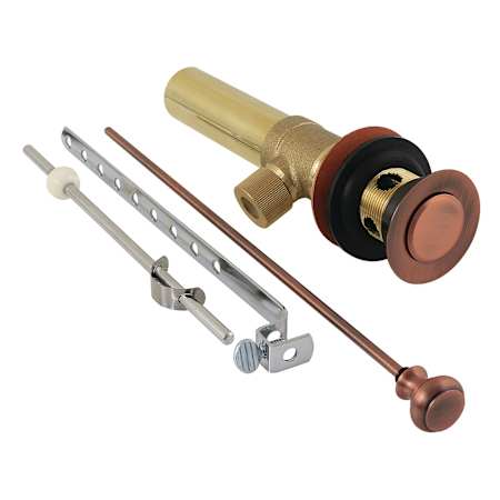 Kingston Brass Trimscape 1-1/4" Pop-Up Drain Assemblies Antique Copper