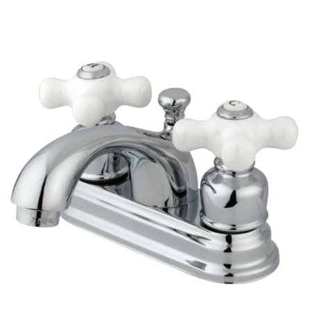Kingston Brass 1.2 GPM Centerset Bathroom Faucet with Pop-Up Drain Assembly Polished Chrome