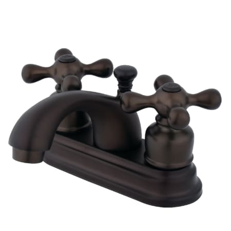 Kingston Brass 1.2 GPM Centerset Bathroom Faucet with Pop-Up Drain Assembly Oil Rubbed Bronze