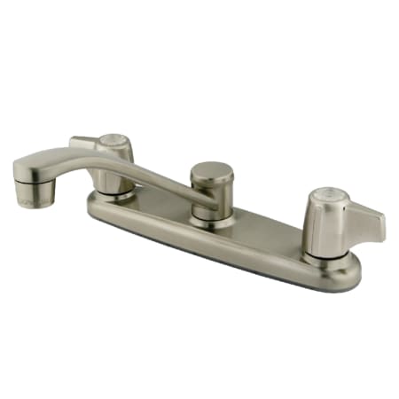 Kingston Brass Magellan 1.8 GPM Standard Kitchen Faucet Brushed Nickel