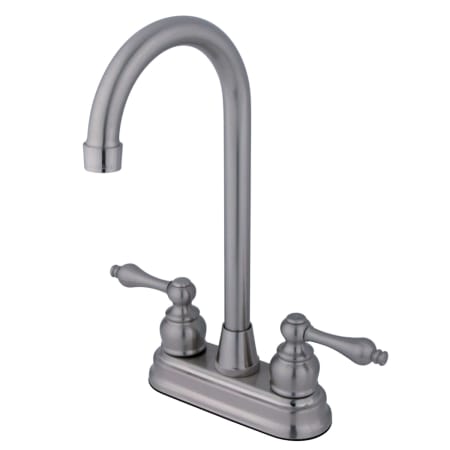 Kingston Brass Victorian 1.8 GPM Standard Bar Faucet Brushed Nickel