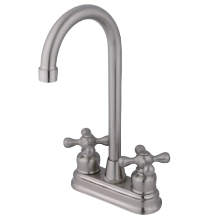 Kingston Brass Victorian 1.8 GPM Standard Bar Faucet Brushed Nickel