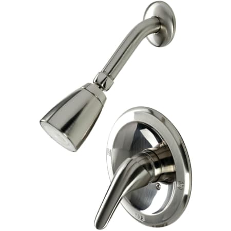 Kingston Brass Shower Only Trim Package with 1.8 GPM Single Function Shower Head Brushed Nickel