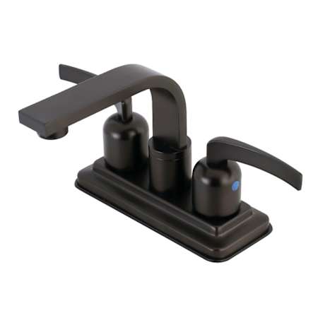 Kingston Brass Centurion 1.2 GPM Centerset Bathroom Faucet with Pop-Up Drain Assembly Oil Rubbed Bronze