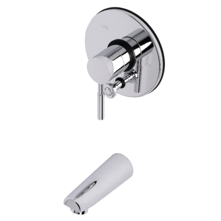 Kingston Brass Wall Mounted Bathtub Faucet-Only Trim Kit - Includes Rough-In and Valve Trim Diverter Polished Chrome