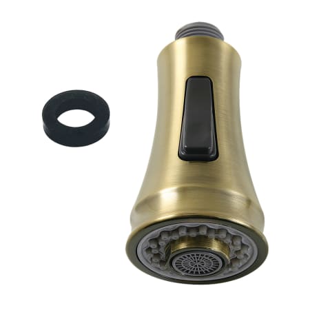 Kingston Brass Made To Match 2-Function Pull-Down Kitchen Faucet Sprayer Head Antique Brass