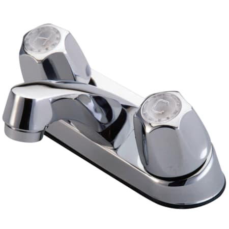 Kingston Brass 1.2 GPM Centerset Bathroom Faucet Polished Chrome
