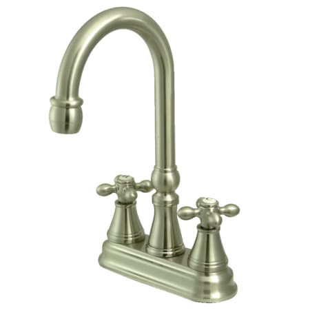 Kingston Brass Victorian 1.8 GPM Standard Bar Faucet Brushed Nickel