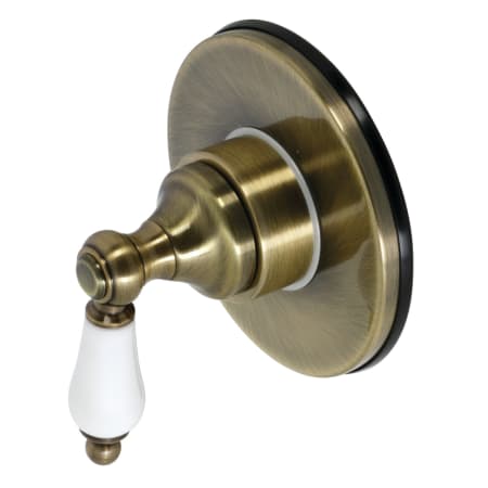 Kingston Brass Single Handle 3 Function Diverter Valve Trim Antique Brass