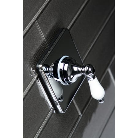 Kingston Brass FL580 0.625 In. OD Made To Match Brass Flange, Matte Black