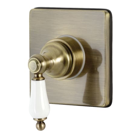 Kingston Brass Single Handle 3 Function Diverter Valve Trim Antique Brass