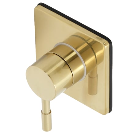 Kingston Brass Concord Single Handle 3 Function Diverter Valve Trim Brushed Brass