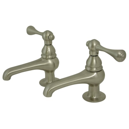 Kingston Brass Restoration 1.2 GPM Basin Tap Faucet Brushed Nickel