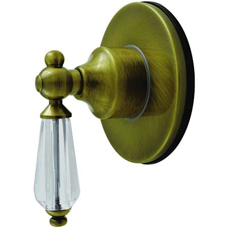 Kingston Brass Willshire Single Handle 6 Function Diverter Valve Trim Antique Brass