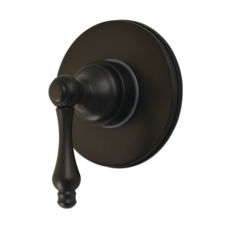 Kingston Brass Single-Handle Wall Mount Six-Way Diverter Valve with Trim Kit Oil Rubbed Bronze
