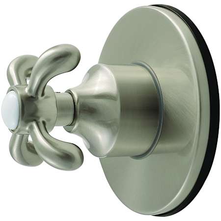 Kingston Brass French Country Single Handle 6 Function Diverter Valve Trim Brushed Nickel