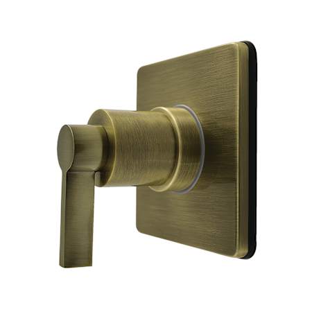 Kingston Brass NuvoFusion 6 Function Diverter Valve Trim Antique Brass