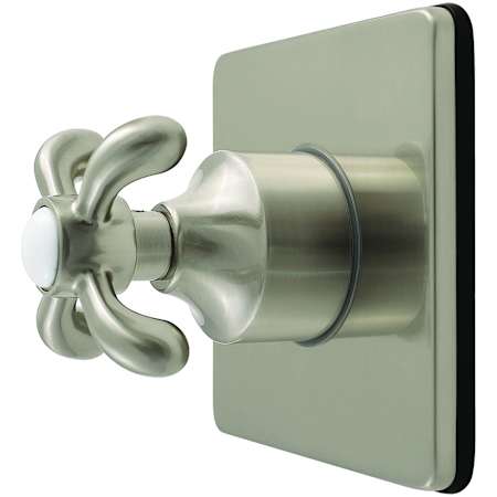 Kingston Brass French Country Single Handle 6 Function Diverter Valve Trim Brushed Nickel