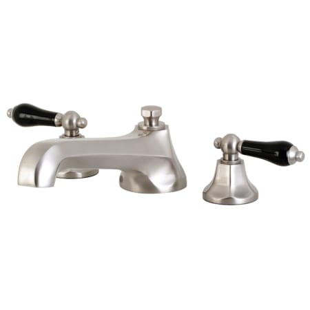 Kingston Brass Duchess Deck Mounted Roman Tub Filler Brushed Nickel