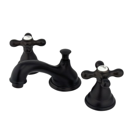 Kingston Brass Royale 1.2 GPM Widespread Bathroom Faucet with Pop-Up Drain Assembly Oil Rubbed Bronze