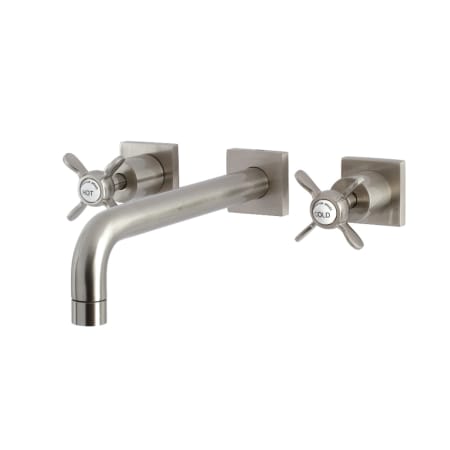 Kingston Brass Essex Wall Mounted Tub Filler Brushed Nickel