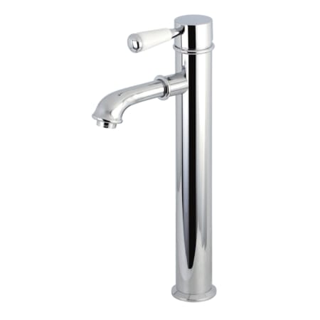 Kingston Brass Paris 1.2 GPM Vessel Single Hole Bathroom Faucet Polished Chrome