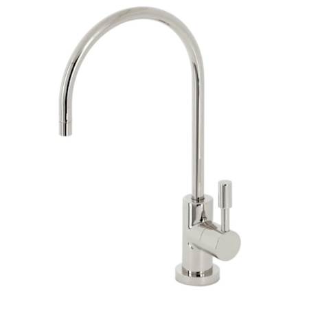 Kingston Brass Concord Single-Handle 1-Hole Deck Mount Water Filtration Faucet Polished Nickel