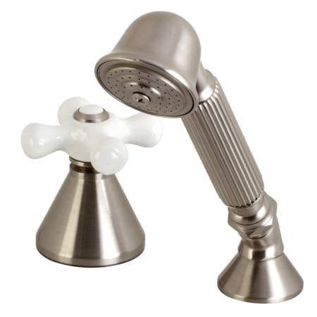 Kingston Brass 1.8 GPM Single Function Hand Shower - Includes Hose Brushed Nickel