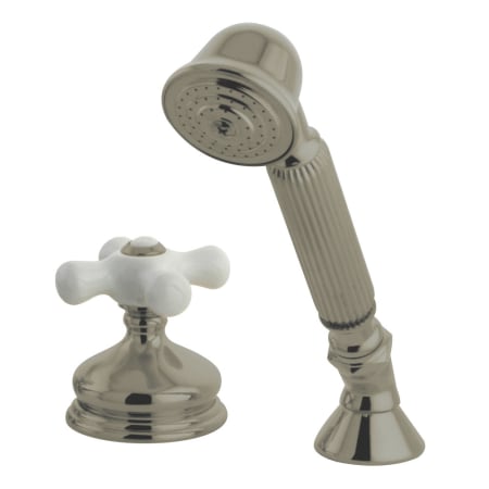 Kingston Brass 1.8 GPM Single Function Hand Shower - Includes Hose Brushed Nickel