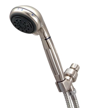 Kingston Brass 5 Function Personal Hand Shower Set with Hose and Bracket Brushed Nickel