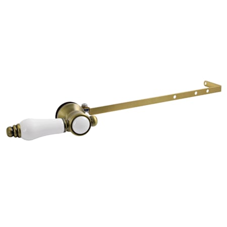 Kingston Brass Bel-Air Front or Side Mount Toilet Tank Porcelain Lever Antique Brass