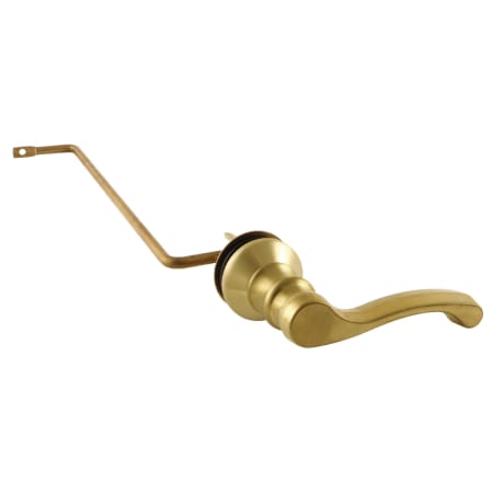 Kingston Brass French Country Side Mount Toilet Tank Lever Brushed Brass