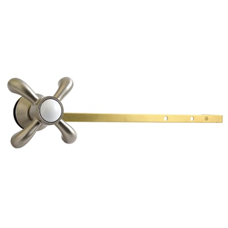 Kingston Brass French Country Front or Side Mount Toilet Tank Lever Brushed Nickel