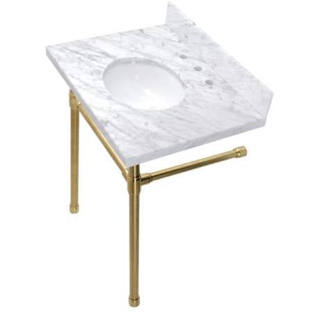 Marble White / Brushed Brass