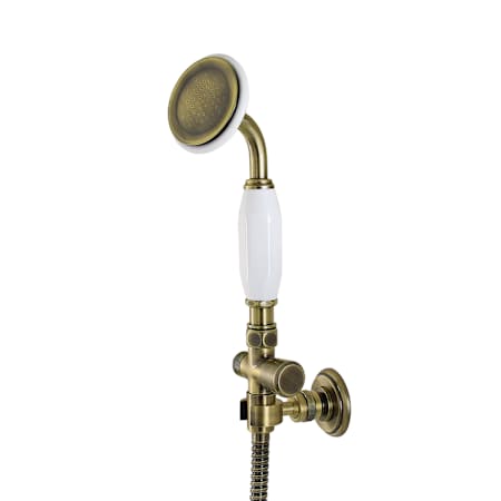 Kingston Brass Victorian 1.8 GPM Single Function Hand Shower - Includes Hose Antique Brass